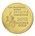 San Francisco World Spirits Competition 2013 - Double Gold